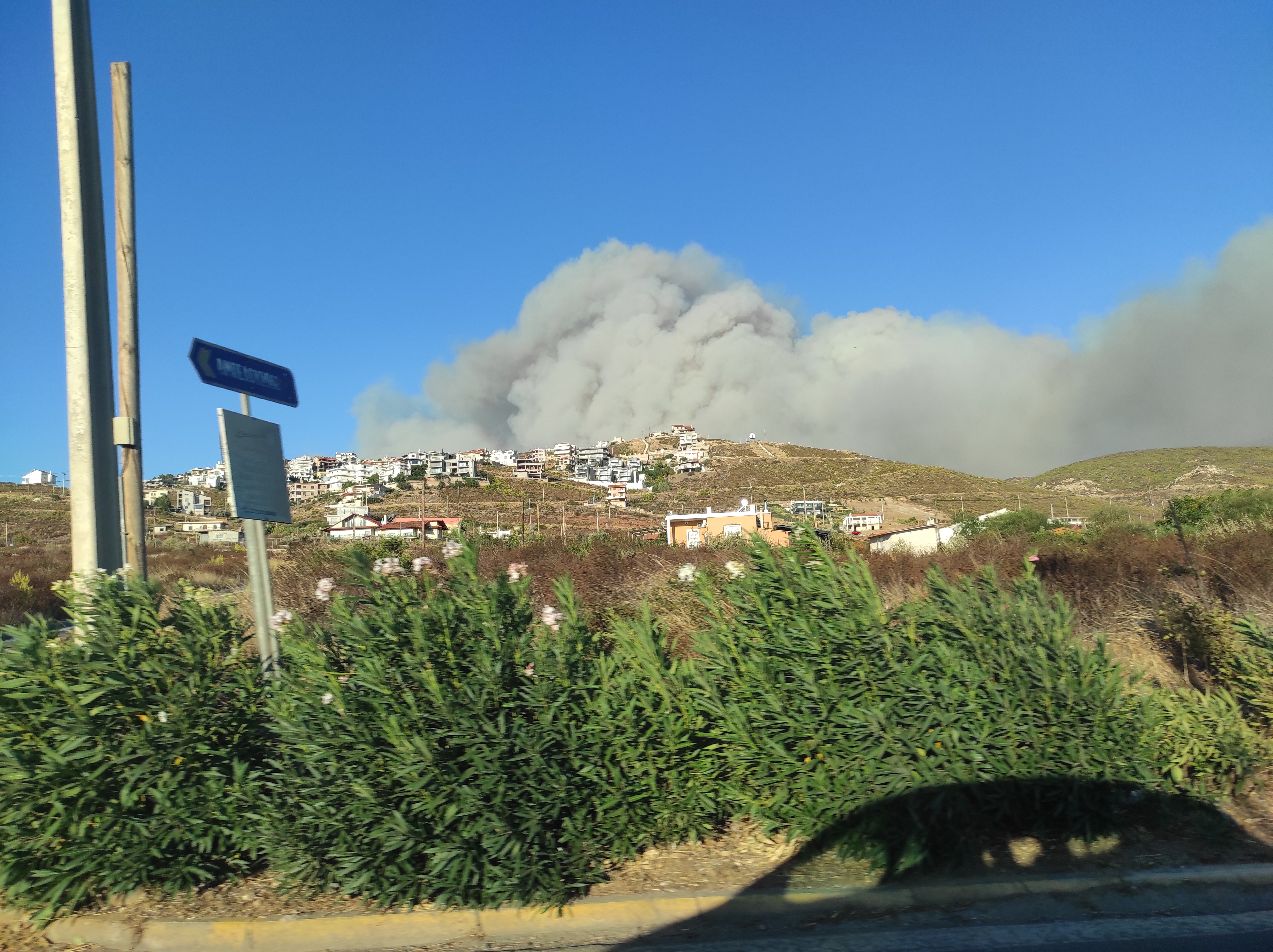 Πυρκαγιά στην Βορειοανατολική Αττική, 12 Αυγούστου 2024